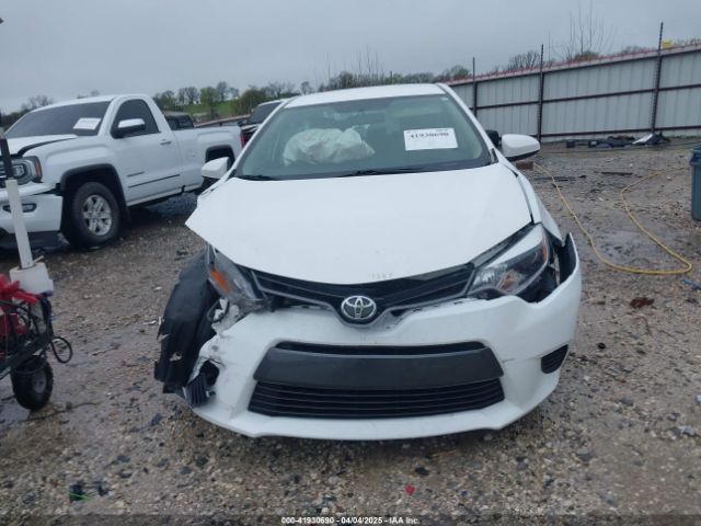 5YFBURHE5GP485592 Toyota COROLLA LE