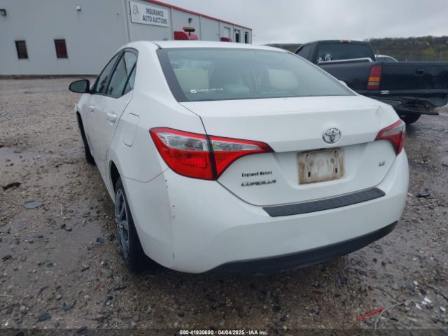 5YFBURHE5GP485592 Toyota COROLLA LE