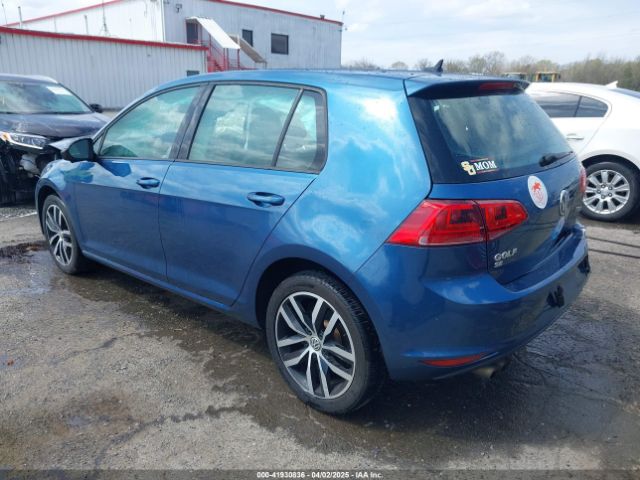 3VW217AU9HM037828 Volkswagen Golf Tsi S 4-door/tsi Se 4-door/tsi Sel 4-door/tsi Wolfsburg Edition 4-door
