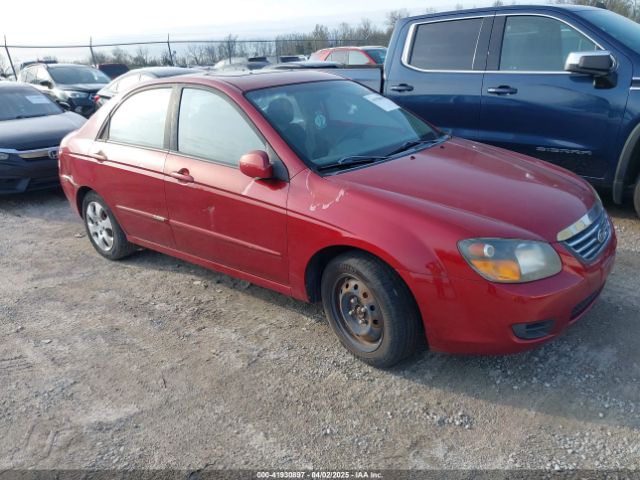 41930897 :رقم المزاد ، KNAFE221095634712 vin ، 2009 Kia Spectra Ex مزاد بيع