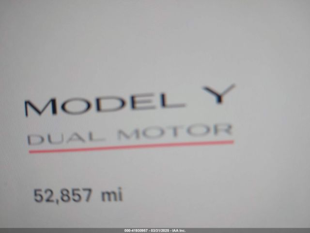 7SAYGDEF9PF582908 Tesla Model Y Performance Dual Motor All-wheel Drive