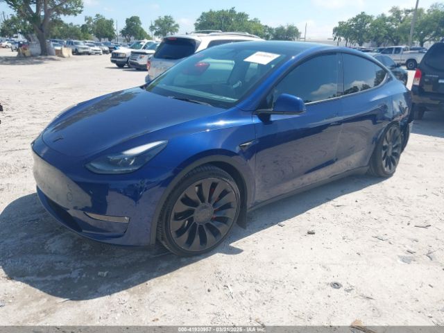 7SAYGDEF9PF582908 Tesla Model Y Performance Dual Motor All-wheel Drive