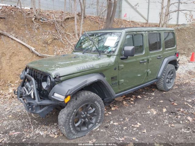 1C4HJXDNXMW579595 Jeep Wrangler Unlimited Willys 4x4