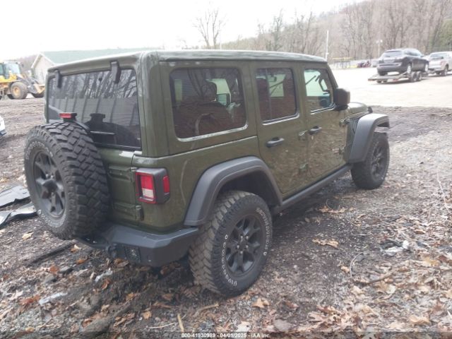 1C4HJXDNXMW579595 Jeep Wrangler Unlimited Willys 4x4