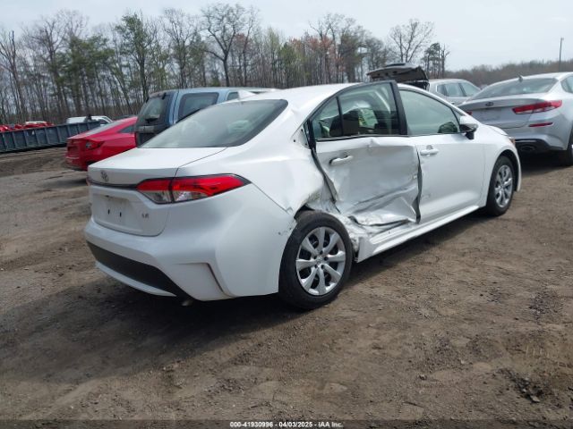 JTDEPRAE2LJ096650 Toyota COROLLA LE