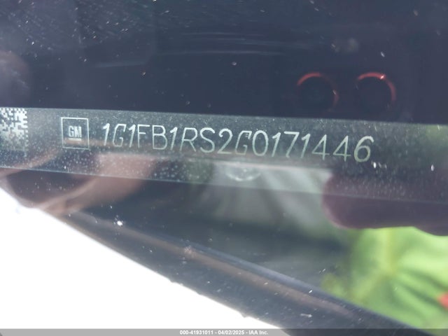 1G1FB1RS2G0171446 Chevrolet Camaro 1lt