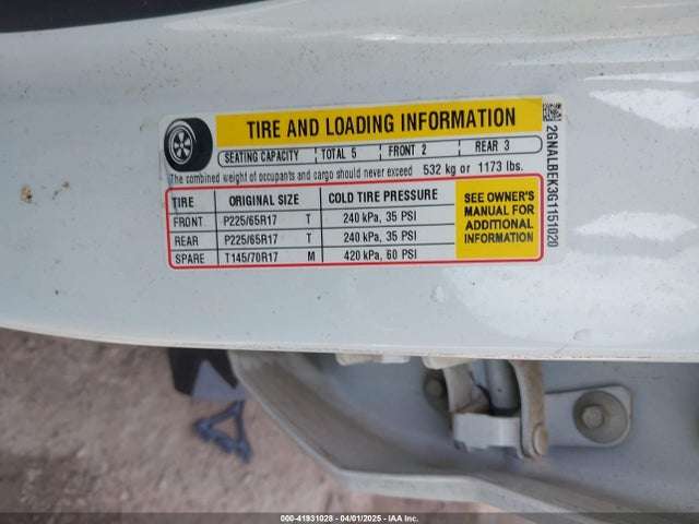 2GNALBEK3G1151020 Chevrolet EQUINOX LS