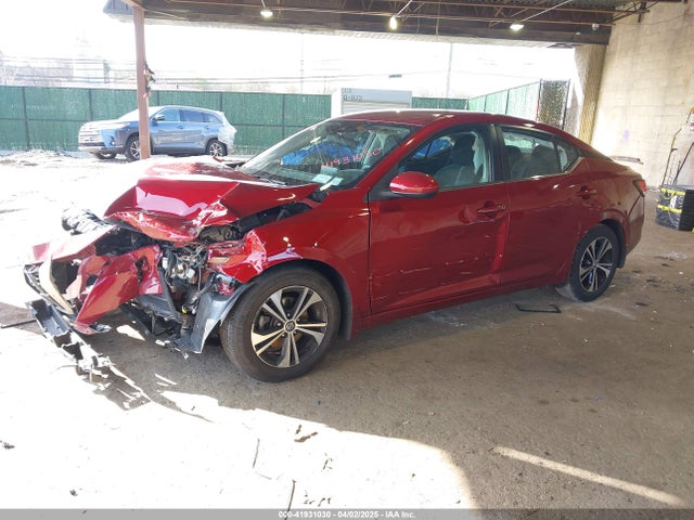 3N1AB8CV8NY296230 Nissan Sentra Sv Xtronic Cvt