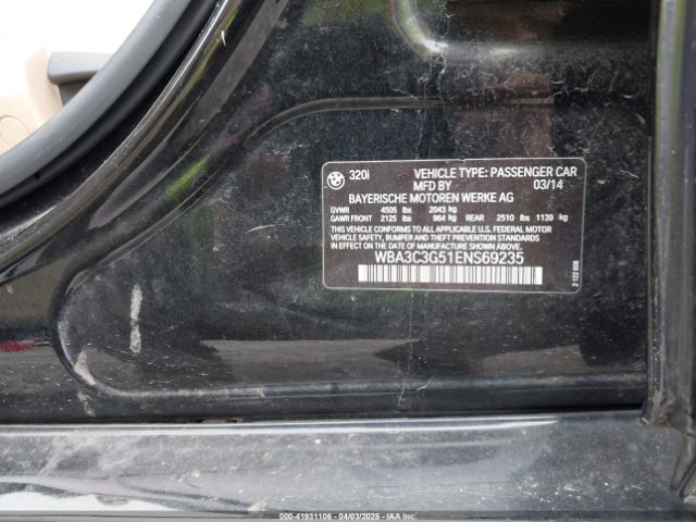 WBA3C3G51ENS69235 BMW 320i Xdrive