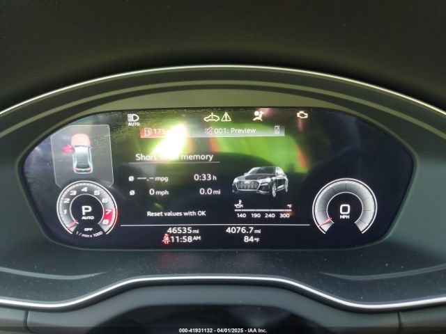 WA15AAFY9M2076164 Audi Q5 Sportback Premium Plus 45 Tfsi Quattro S Tronic