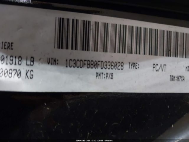 1C3CDFBB0FD336028 Dodge DART SXT