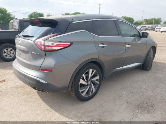 5N1AZ2MG5GN101105 Nissan Murano Platinum