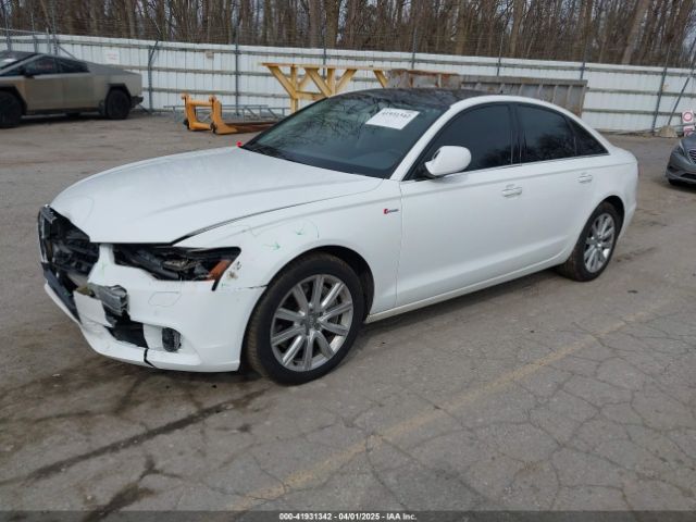 2013 AUDI A6 WAUGGAFC3DN081065 Photo 1