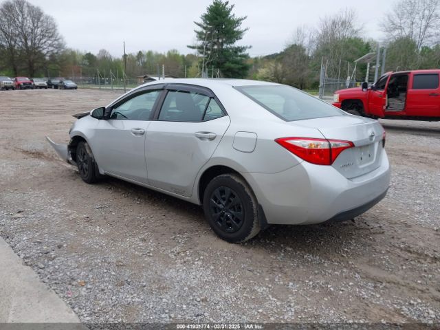 5YFBURHE0GP496399 Toyota COROLLA L