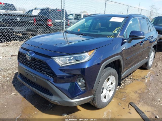 2T3RWRFV4KW005780 Toyota Rav4 Hybrid Xle