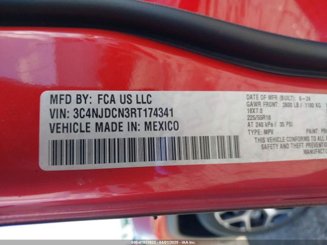 3C4NJDCN3RT174341 Jeep Compass Limited 4x4