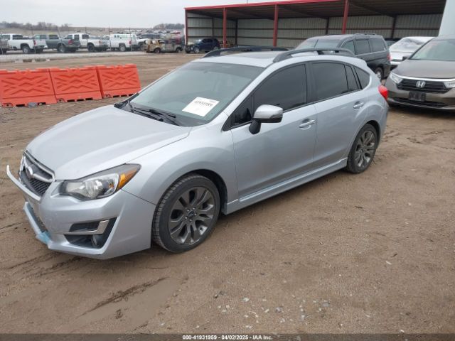 JF1GPAP67GH292600 Subaru Impreza 2.0i Sport Premium