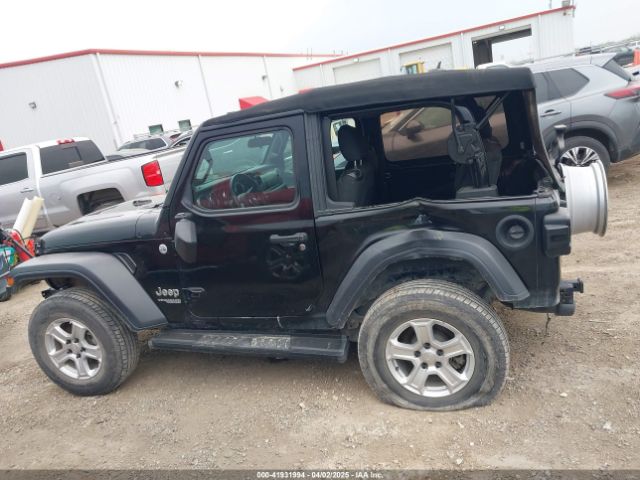 1C4GJXAG2LW259252 Jeep Wrangler Sport S 4x4