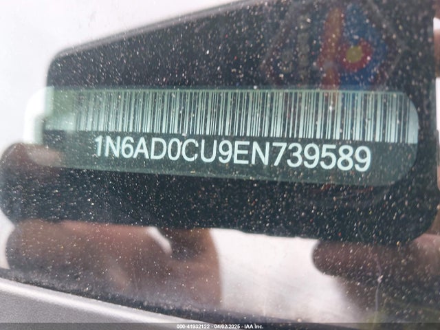 1N6AD0CU9EN739589 Nissan Frontier Sv