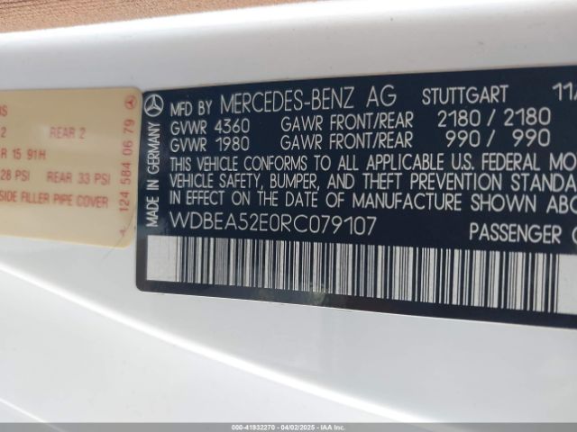 1994 MERCEDES-BENZ E WDBEA52E0RC079107 Photo 8
