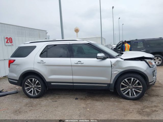 1FM5K8HT2JGA66681 Ford Explorer Platinum