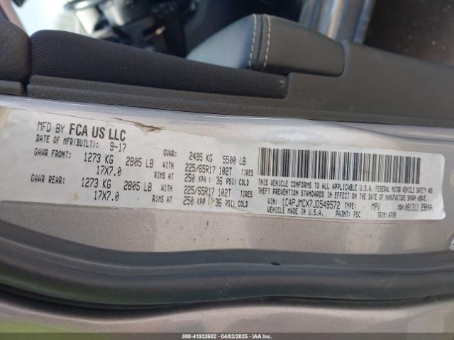 2018 JEEP CHEROKEE 1C4PJMCX7JD549572 Photo 8