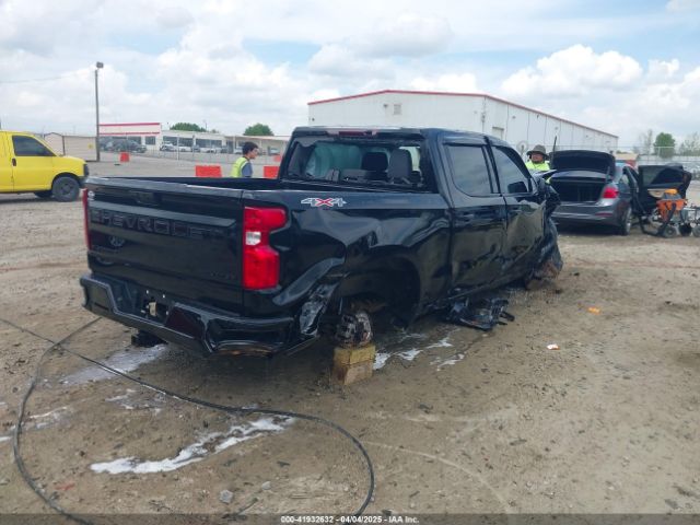 1GCPDBEK1NZ559844 Chevrolet Silverado 1500 4wd  Short Bed Custom