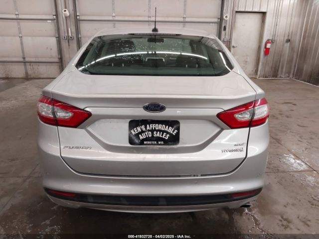 3FA6P0LU1GR304166 Ford Fusion Hybrid Se