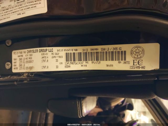 1C4PJMAB7EW114147 Jeep Cherokee Sport