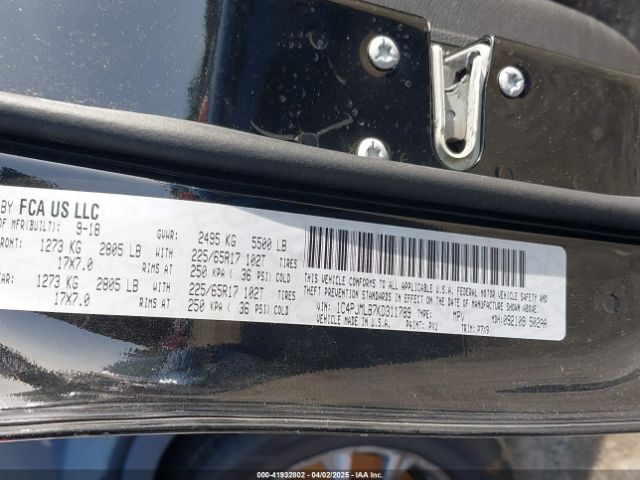 1C4PJMLB7KD311789 Jeep Cherokee Latitude Plus 4x4