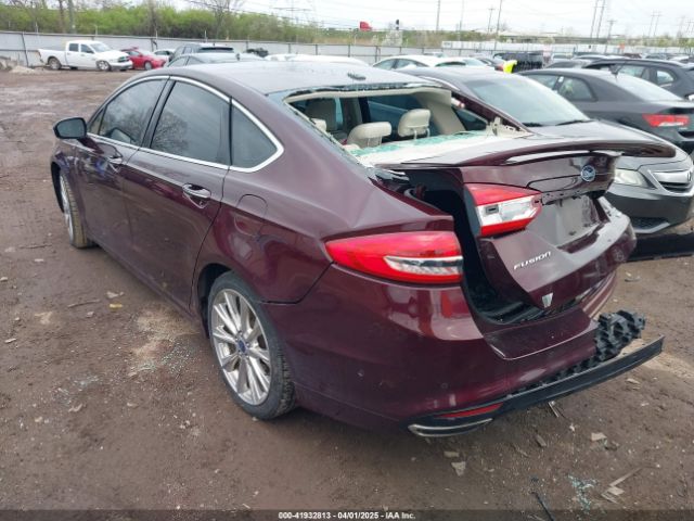 3FA6P0D97HR291449 Ford Fusion Platinum