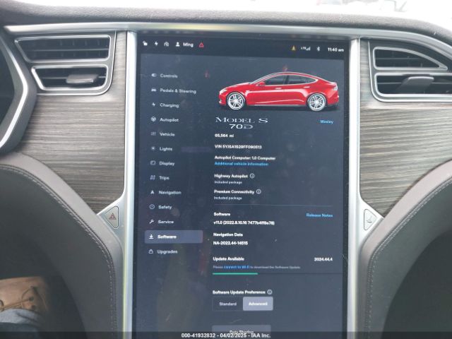 5YJSA1S29FF090513 Tesla Model S 70d/85d/p85d