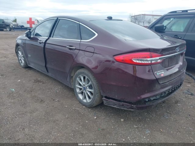 3FA6P0PU5HR180141 Ford Fusion Energi Se Luxury