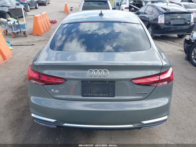 WAUFACF50PA040074 Audi A5 Sportback Premium Plus 45 Tfsi S Line Quattro S Tronic