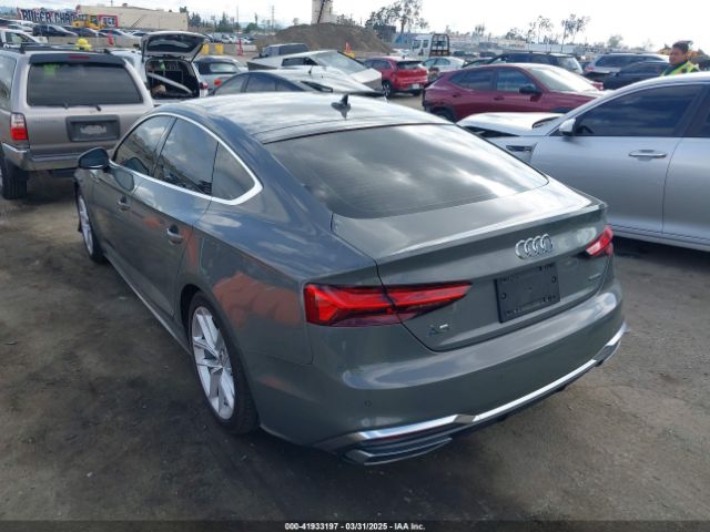 WAUFACF50PA040074 Audi A5 Sportback Premium Plus 45 Tfsi S Line Quattro S Tronic