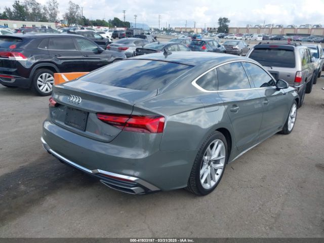 WAUFACF50PA040074 Audi A5 Sportback Premium Plus 45 Tfsi S Line Quattro S Tronic