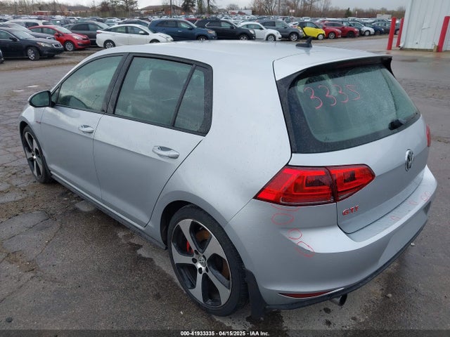 3VW447AU8GM007105 Volkswagen Golf Gti S W/performance Package 4-door