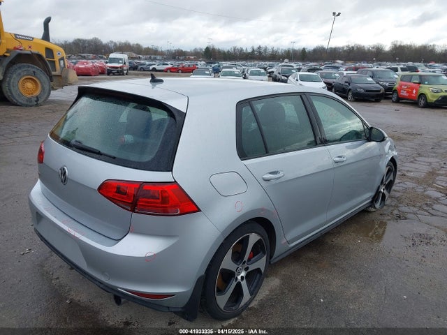 3VW447AU8GM007105 Volkswagen Golf Gti S W/performance Package 4-door