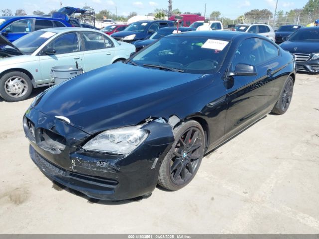 2013 BMW 650I WBAYM9C57DDW20178 Photo 1