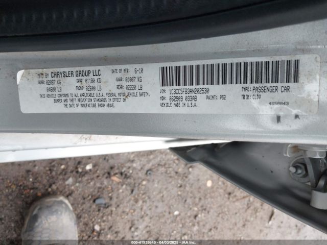 2010 CHRYSLER SEBRING 1C3CC5FB3AN202530 Photo 8