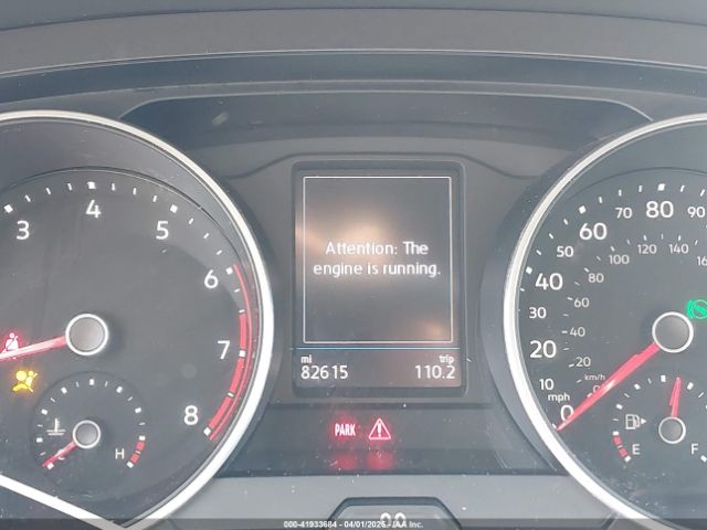 3VV0B7AX6KM095423 Volkswagen Tiguan 2.0t S