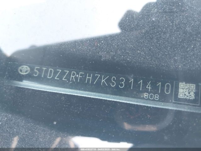 5TDZZRFH7KS311410 Toyota Highlander Le Plus