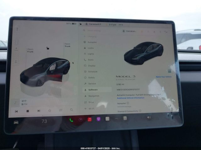 5YJ3E1EA5RF870377 Tesla MODEL 3