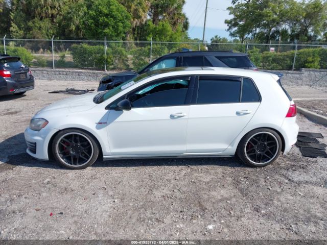 3VW5T7AU9FM003358 Volkswagen Golf Gti 2.0t Autobahn 4-door