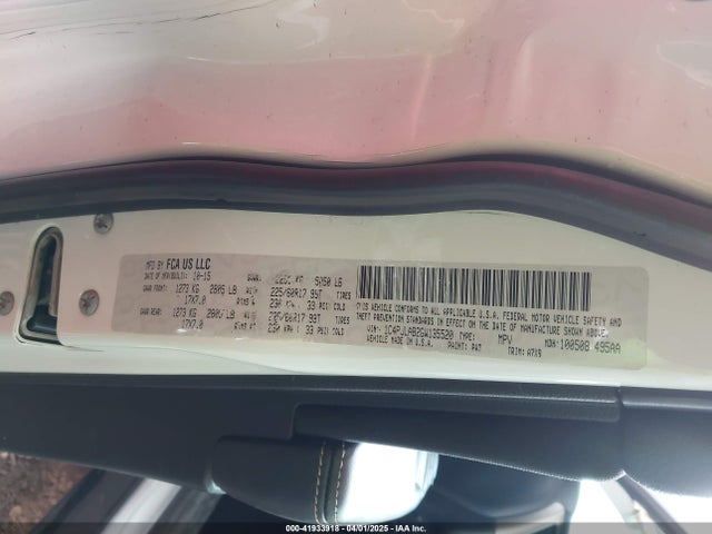 1C4PJLAB2GW135520 Jeep Cherokee Sport