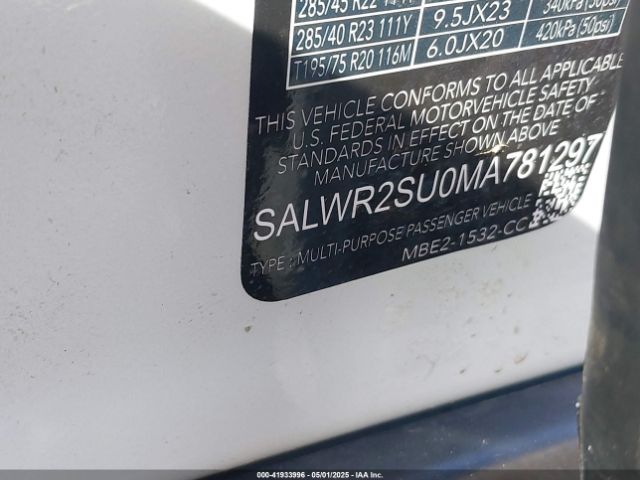 SALWR2RE8JA187048 Land Rover Range Rover Sport Supercharged/supercharged Dynamic