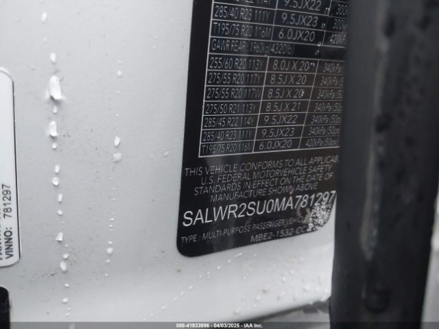SALWR2RE8JA187048 Land Rover Range Rover Sport Supercharged/supercharged Dynamic