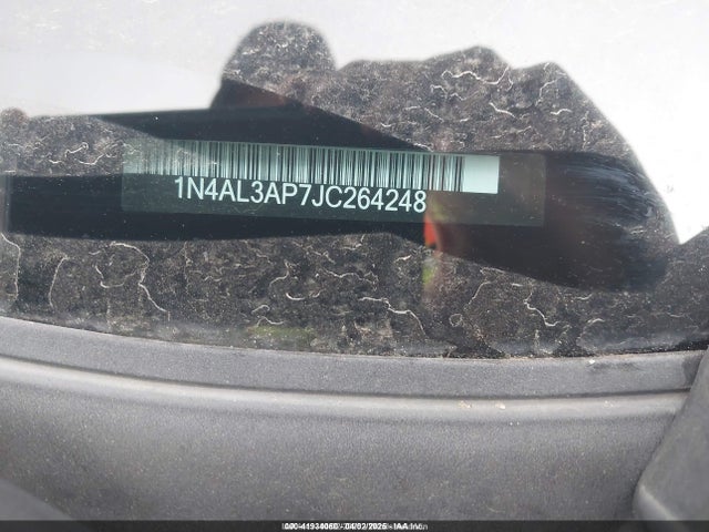 1N4AL3AP7JC264248 Nissan Altima 2.5 Sv