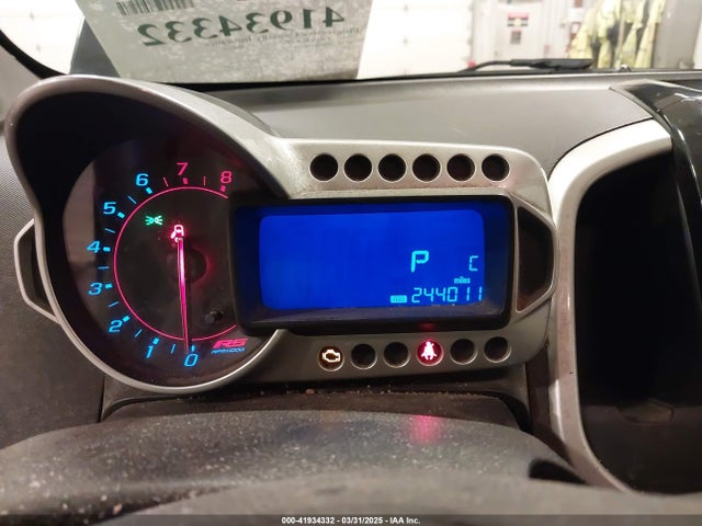1G1JG6SB2E4209458 Chevrolet Sonic Rs Auto