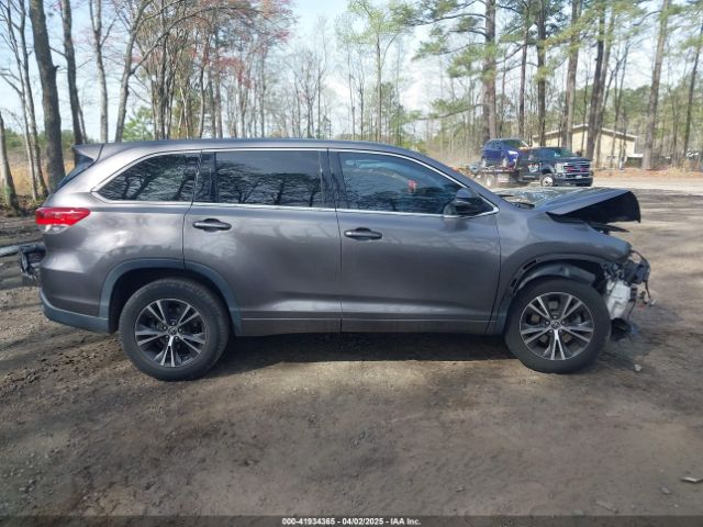 5TDZARFH8JS041870 Toyota Highlander Le